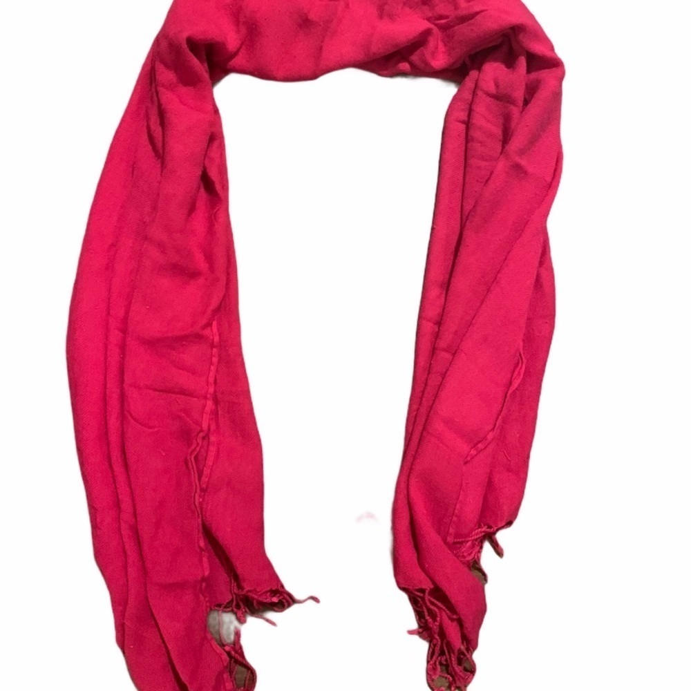 Pink scarf
